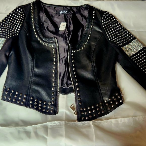 Stud and Rhinestone Jacket - Picture 4 of 4